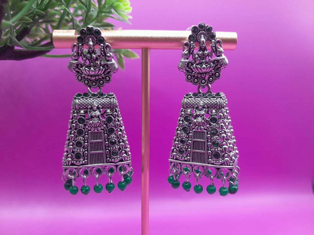 Temple jimikki Earring Design 1